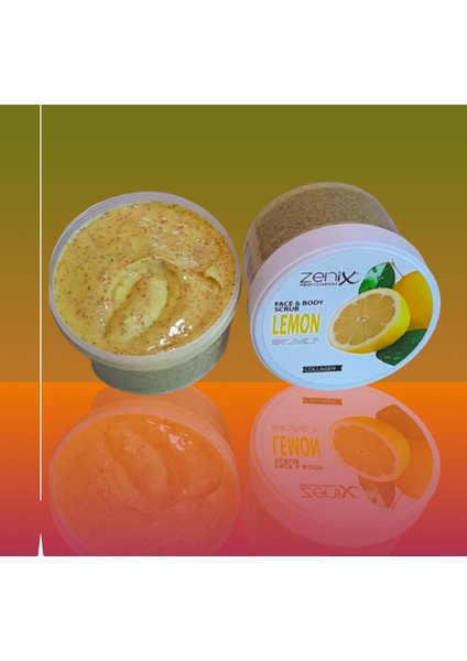 Zenıx Professıonel Limon & Collagen Yüz ve Vücut Peeling