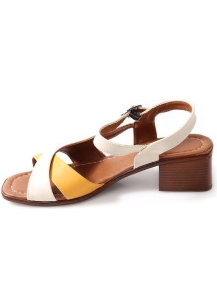 Frzn 02879 4,5 cm Kadın Topuklu Sandalet indirimleri