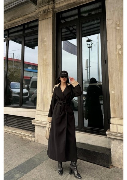 Kaban Yaka ve Anşet Bej Renki Iyah