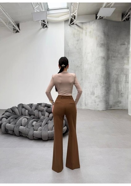 230 gr Poly Viscose Full Lycra Ispanyol Paça Pantolon