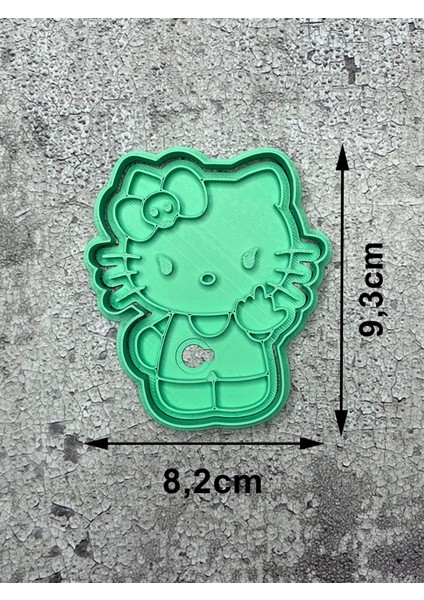 Kötü Hello Kitty Kurabiye Kalıbı & Hamur Şekillendirici