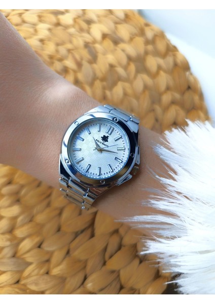 Gümüş Renk Kadın Kol Saati
