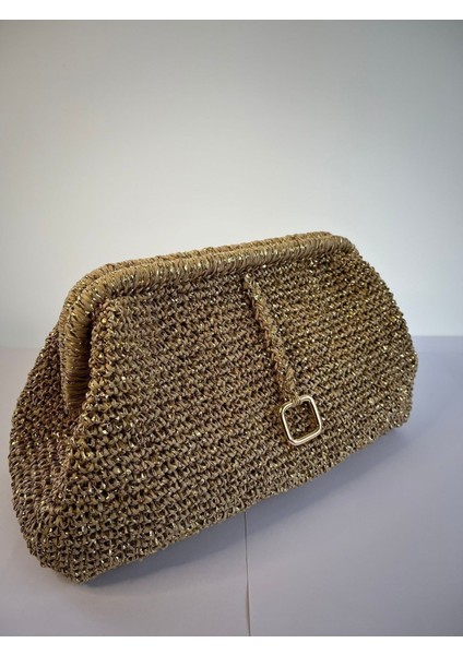 Simli El Örgüsü Gizli Burslu Portföy, Clutch Çanta modelleri