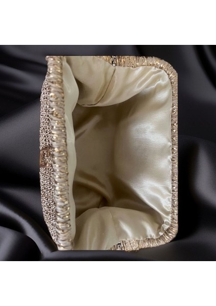 Simli El Örgüsü Gizli Burslu Portföy, Clutch Çanta fırsatları