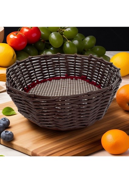 Hasır Düzenleyici Sepet,kahverengi,çok Amaçlı, El Yapımı, Jüt , Mutfak, Banyo, Ekmek,havlu Sepeti modelleri