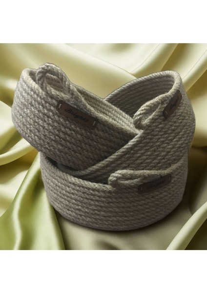 Hasır 3'lü Düzenleyici Sepet, Çok Amaçlı, Jüt Sepet Takımı, Mutfak, Banyo, Ekmek Sepeti, Havlu Sepet modelleri