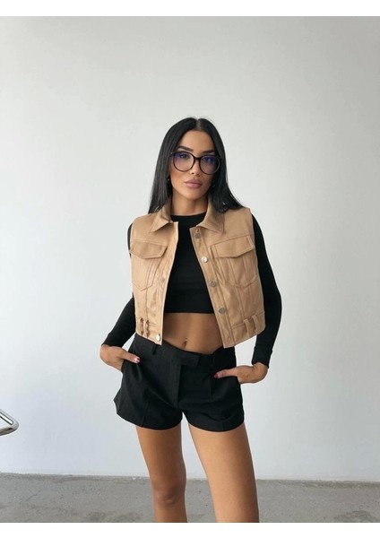 Deri Crop Yeek Bej