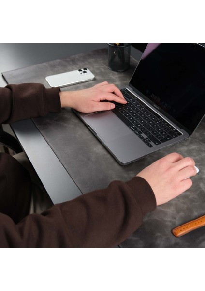 Jersey Hakiki Deri Masa Matı & Pedi - Büyük Oyuncu Mouse Pad & Oyuncu Laptop Masa Matı