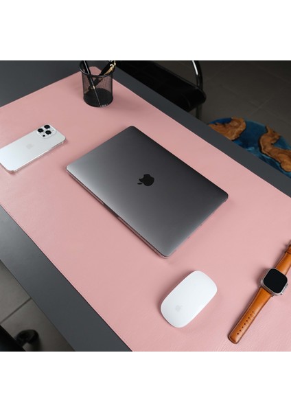 Jersey Hakiki Deri Masa Matı & Pedi - Büyük Oyuncu Mouse Pad & Oyuncu Laptop Masa Matı