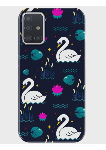 Samsung A51 Kılıf Parlak Baskılı Silikon - Werwef