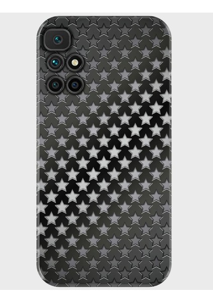 Xiaomi Redmi 10 2022 Kılıf Desenli Baskılı Silikon - Yıldızlar