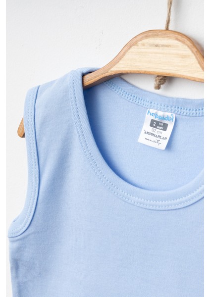 Alttan Çıtçıtlı %100 Pamuklu Penye Kolsuz Bebek Badi Zıbın modelleri