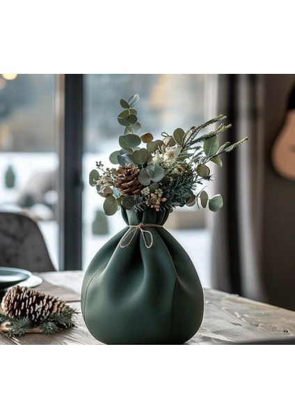 Dekoratif Kese Saksı 15CM
