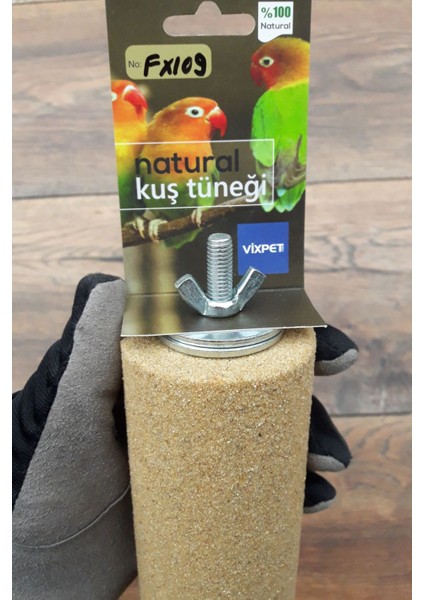 Venty 26 cm Silindir Pedikür Kumlu Papağan Tüneği – Macaw ve Kakadu İçin Tırnak Bakımını Kolaylaştıran Özel Tasarım - FX109 fiyatları