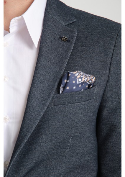 Müller Erkek Lacivert Kot Görünümlü Pamuklu Likralı Esneyen Kumaşlı Blazer Ceket modelleri