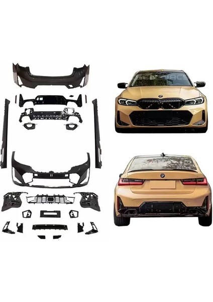Bmw G20 Lci M340 Body Kit Tampon Seti Ve Egzoz Ucu M Sport 2022+