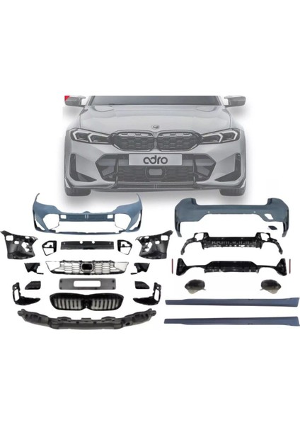 Bmw G20 Lci M340 Body Kit Tampon Seti Ve Egzoz Ucu M Sport 2022+ fiyatları