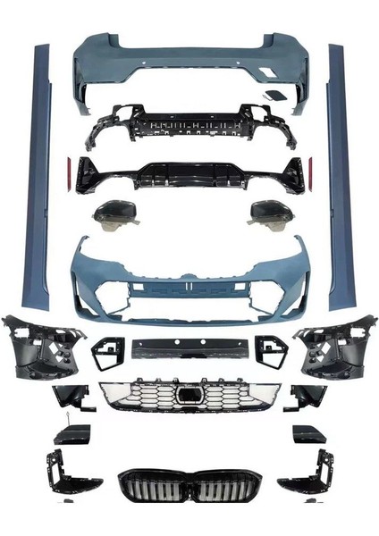 Bmw G20 Lci M340 Body Kit Tampon Seti Ve Egzoz Ucu M Sport 2022+ modelleri