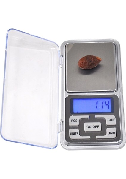 Dijital Hassas Cep Terazi 500 gr 0.01 Taksimat Notebook (4172)