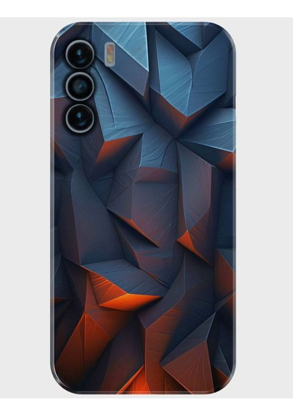 S19 Max Pro S Kılıf Desenli Baskılı Silikon - 3boyutluçiçek