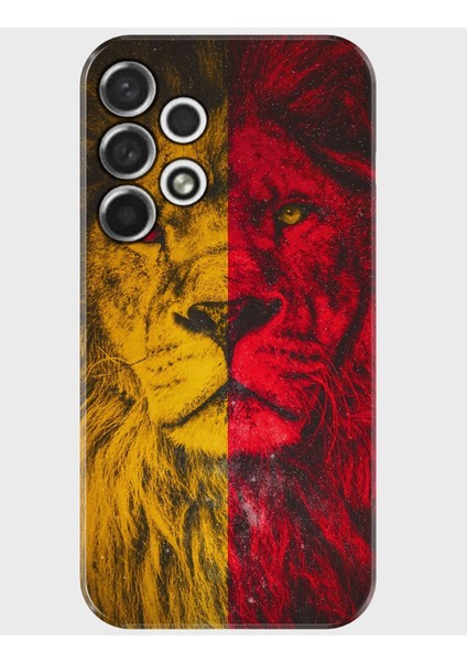 Samsung A72 Kılıf Parlak Baskılı Silikon - Aslan2
