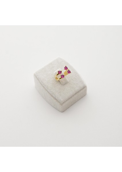 Four Ruby Gümüş Yüzük fiyatları