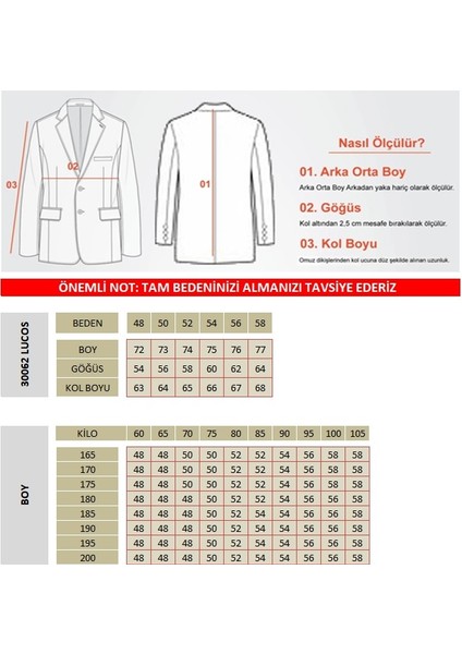 Lucos Erkek Bej Yarım Astar Torba Cep Likralı Gofre Kumaşlı Spor Blazer Ceket
