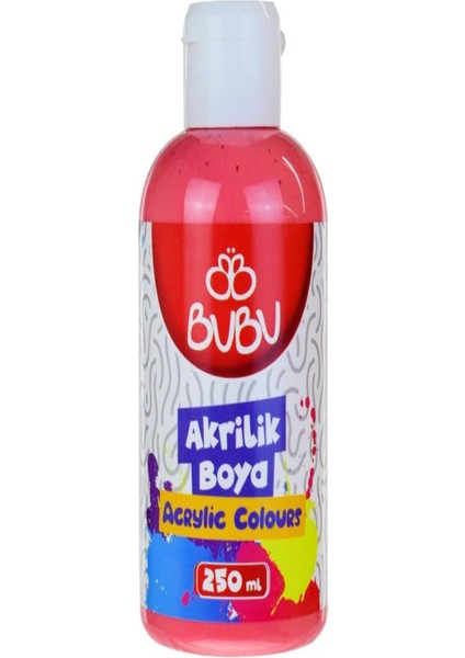 Bu-Bu Akrilik Boya 250 Gr. Pembe AKR012
