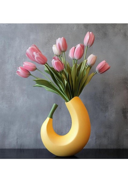 Dekoratif Muz Saksısı 20CM