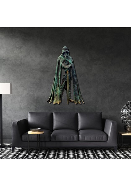 Kral Arthur Heykeli Metal Tablo fiyatları