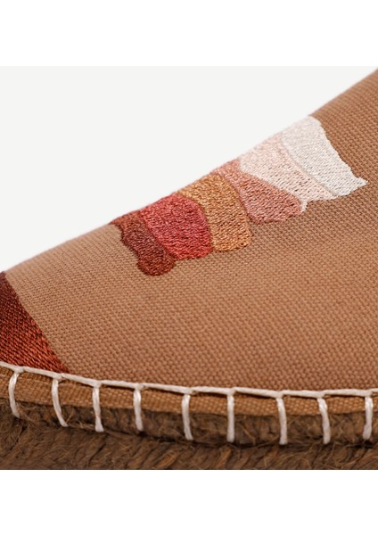 Nakış Detaylı Kanvas Espadril modelleri