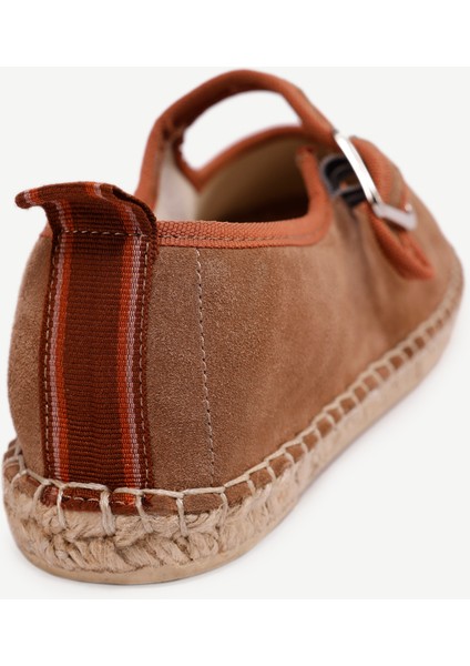 Renk Detaylı Deri Espadril modelleri