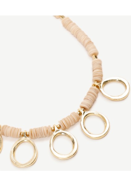 Halka Detaylı Kabuk Kolye fiyatları