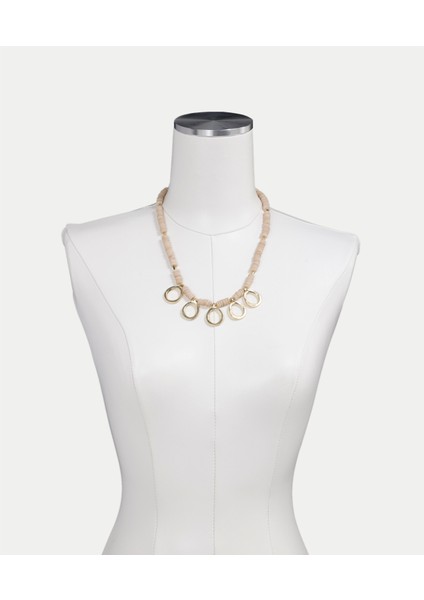 Halka Detaylı Kabuk Kolye modelleri