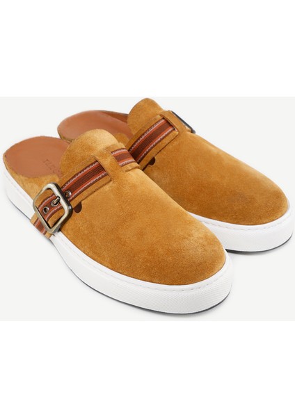 Arkası Açık Deri Sneakers fırsatları