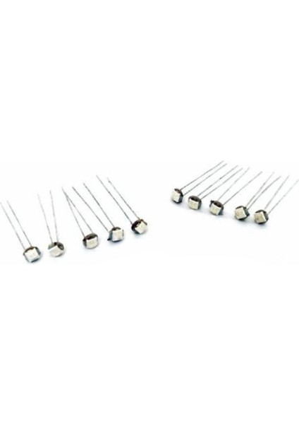 10 Adet T3-T4-T5 Uyumlu Kıl Bacak LED Ampul Mavi