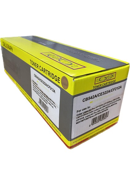 CB542A-CB322A-CF212A Sarı (125A)(128A)(131A) Toner 1.400 Sayfa