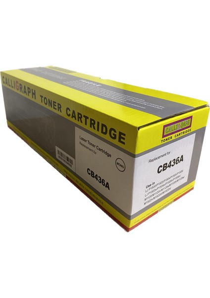 CB436A / CRG-713 Siyah Toner 2.000 Sayfa