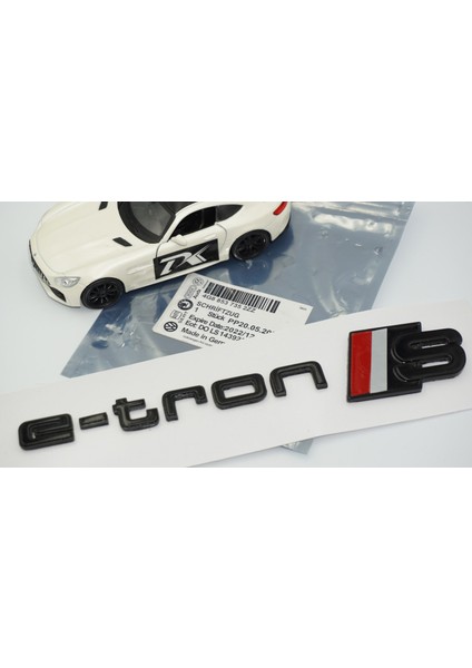 E-Tron S Bagaj Siyah Kırmızı Yazı Logo Audi Ile Uyumlu fırsatları
