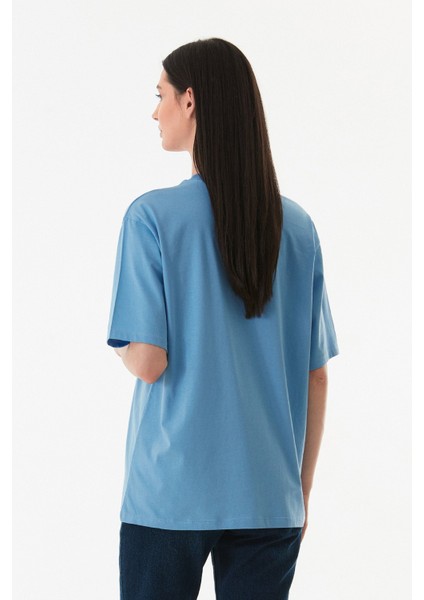 Kurdele Nakışlı Oversize Tişört fırsatları
