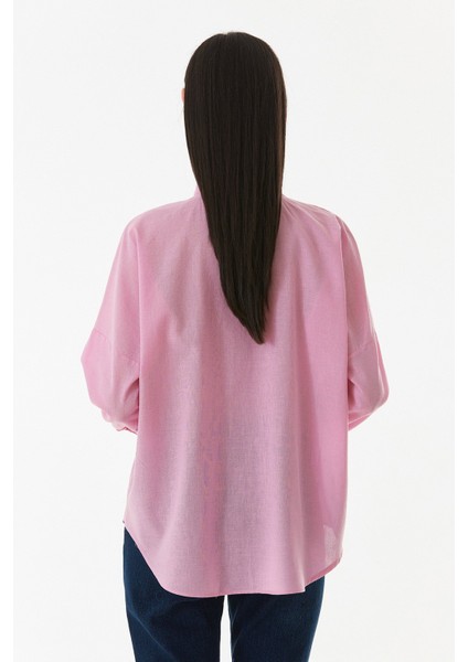 Basic Çift Cepli Oversize Gömlek fırsatları