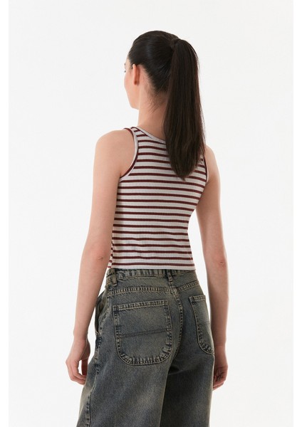 Çizgili U Yaka Body fırsatları