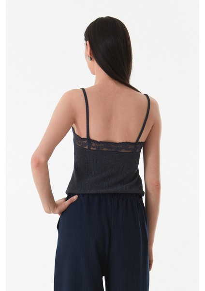 Bürümcük Kumaş Dantelli Askılı Body indirimleri