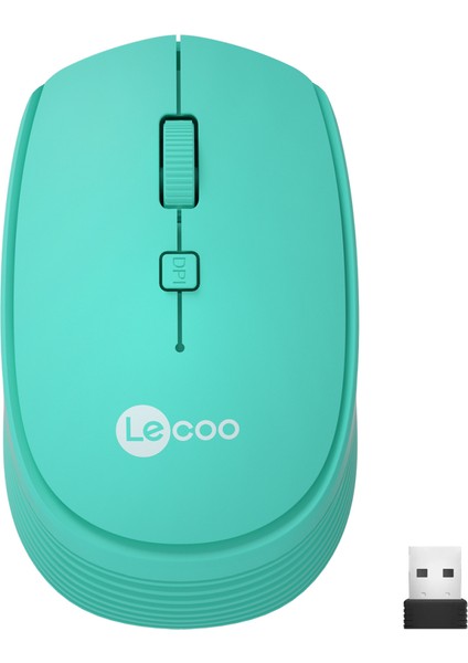 WS202 Turkuaz USB Kablosuz Mouse