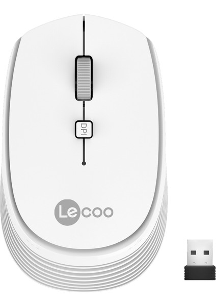 WS202 Beyaz USB Kablosuz Mouse