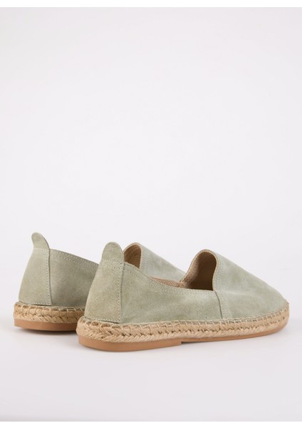 Süet Yeşil Erkek Espadril Ivor modelleri