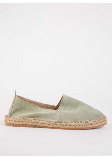 Süet Yeşil Erkek Espadril Ivor