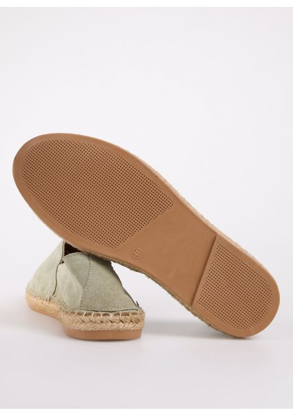 Süet Yeşil Erkek Espadril Ivor