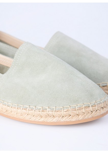 Süet Yeşil Erkek Espadril Ivor