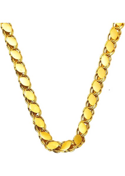 Pullu 14 Ayar 60 cm Halep Zincir Kolye ZKU230